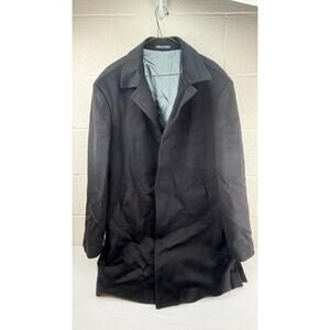 Daniel Cremieux Loro Piana Italy Jacket Coat Mens 42R Storm System 100% Wool